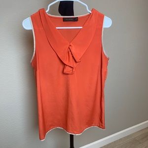 The Limited burnt orange blouse-M